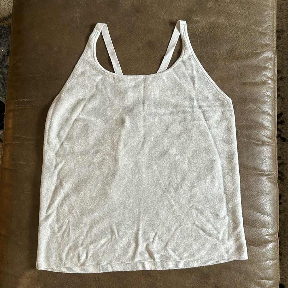 Banana Republic Silver Tank good condition